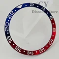 9 Blue Red Bezel