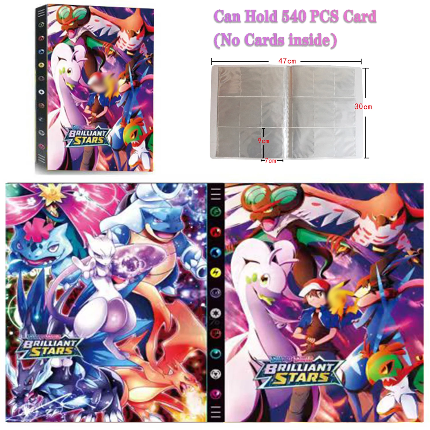 Anime Pocket Cards Album Book