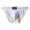 Simple modal men's underwear sports low waist, breathable U convex high fork briefs OR6109 4