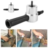 Metal Sheet Cutter Double Head Electric Power Drill Attachment Portable Nibbler Cutting Tool Metal Cutter Machines 5