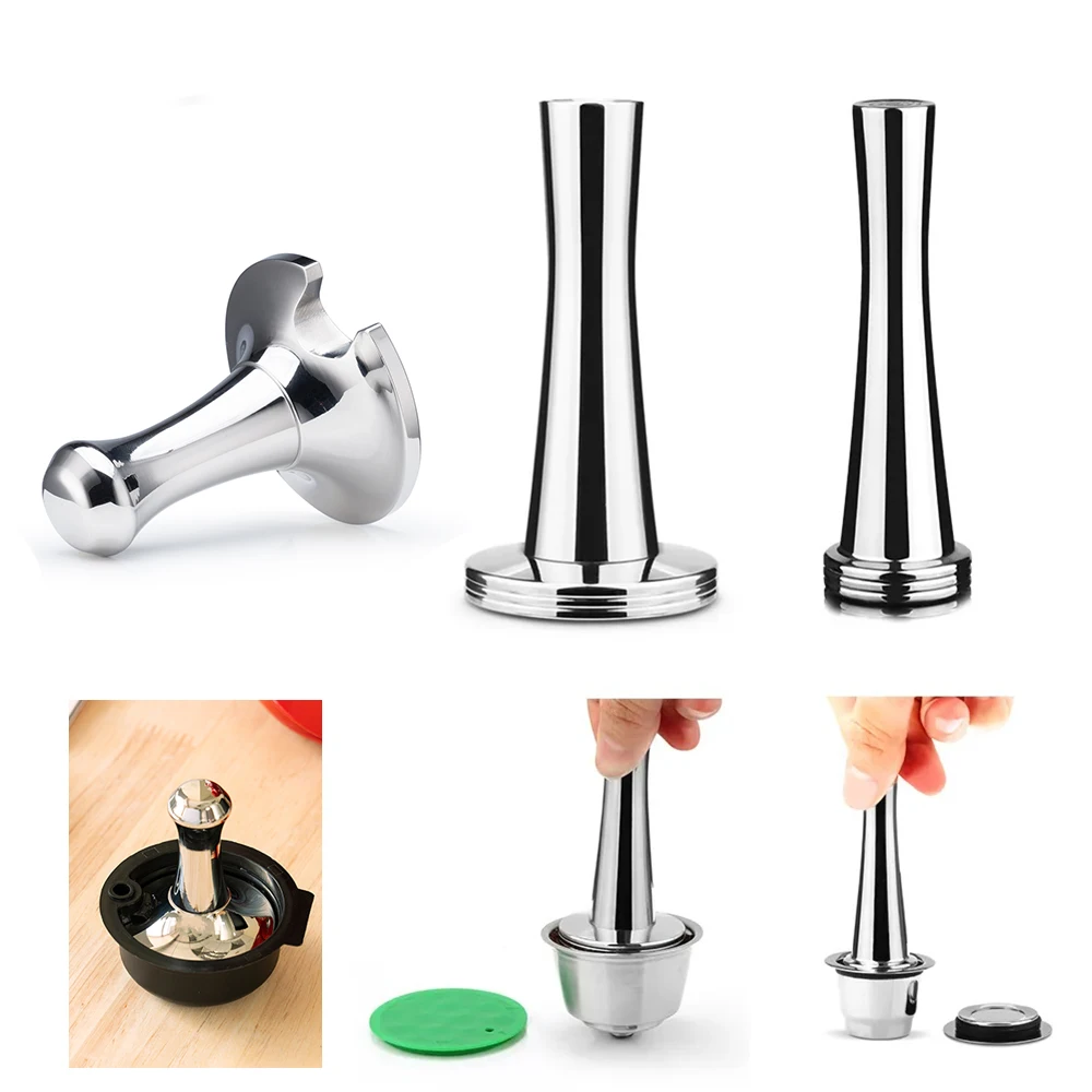 coffee capsule Reusable pod box tamper For nespresso machine For tassimo BOSCH coffee machine capsule incompatibility
