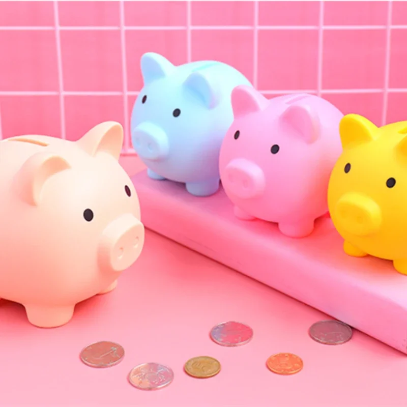 Small Piggy Bank Money Boxes Storage Kids Toys Home Decor Money Saving Box Children Piggy Bank