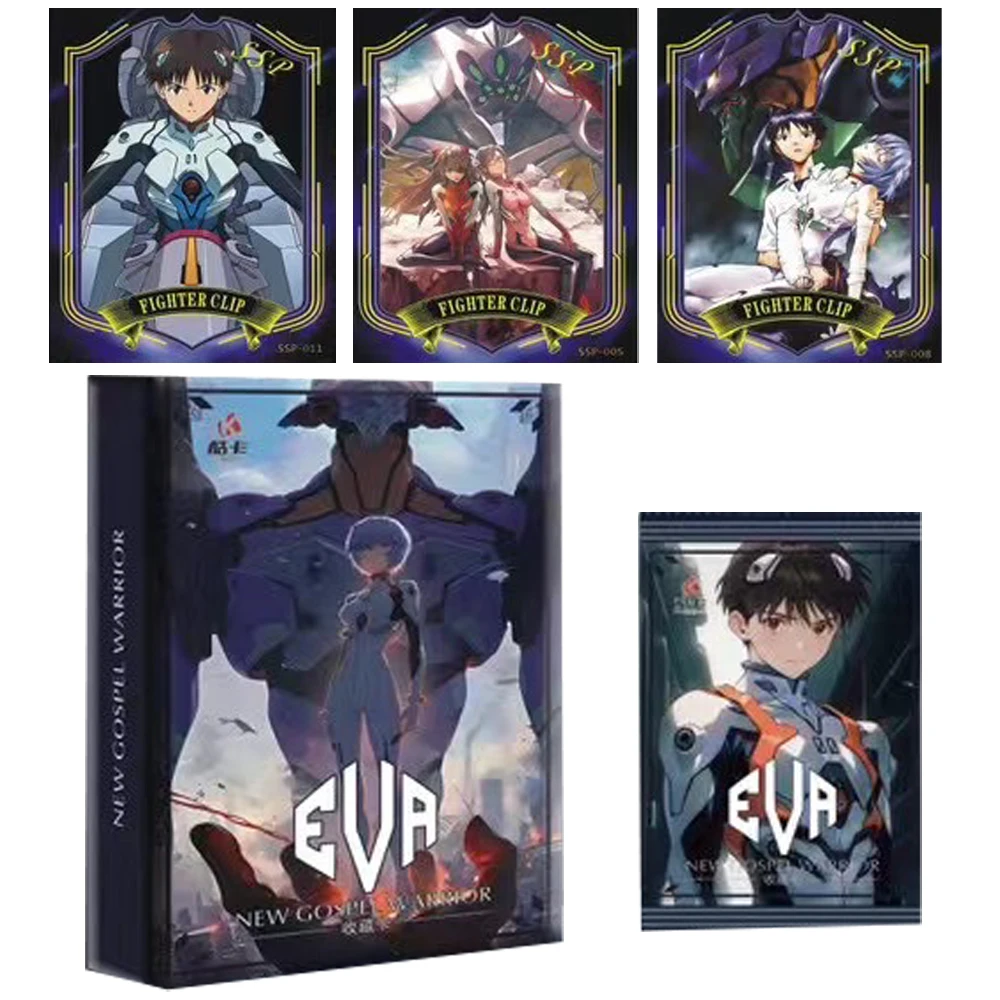 

2024New EVA Neon Genesis Evangelion Card Asuka Card Mecha аниме коллекционная карточка игрушка для детей подарочная карточка