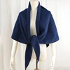 Women Winter Warm Cashmere Plaid Triangle Scarf Shawl Fashion Soft Solid Luxury Pashmina Lady Thick Blanket Long Bandana Scarves 6