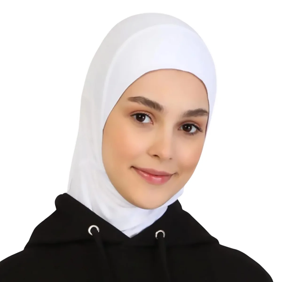 Wrinkle Modal Jersey Hijab Instant Hijab Muslim Innerscarf For Woman Under Cap Hat Lady Solid Soft Headscarf Crystal Hemp Bonnet 2