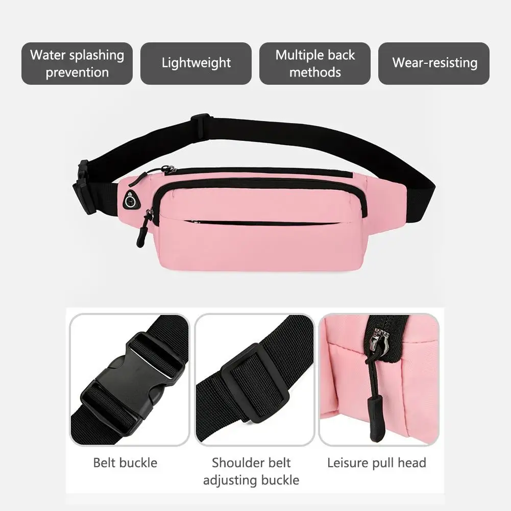  Feather Pattern Fanny Packs for Men Women Waist Bag with  Adjustable Belt Crossbody Bum Bags for Travel Sports Running Casual Cycling  : Sports & Outdoors