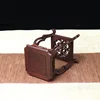 Vintage Wood Plant Stand Oriental Flower Pot Riser Vase Stool Aquarium Table Chinese-Inspired Furniture Holder Classic 5