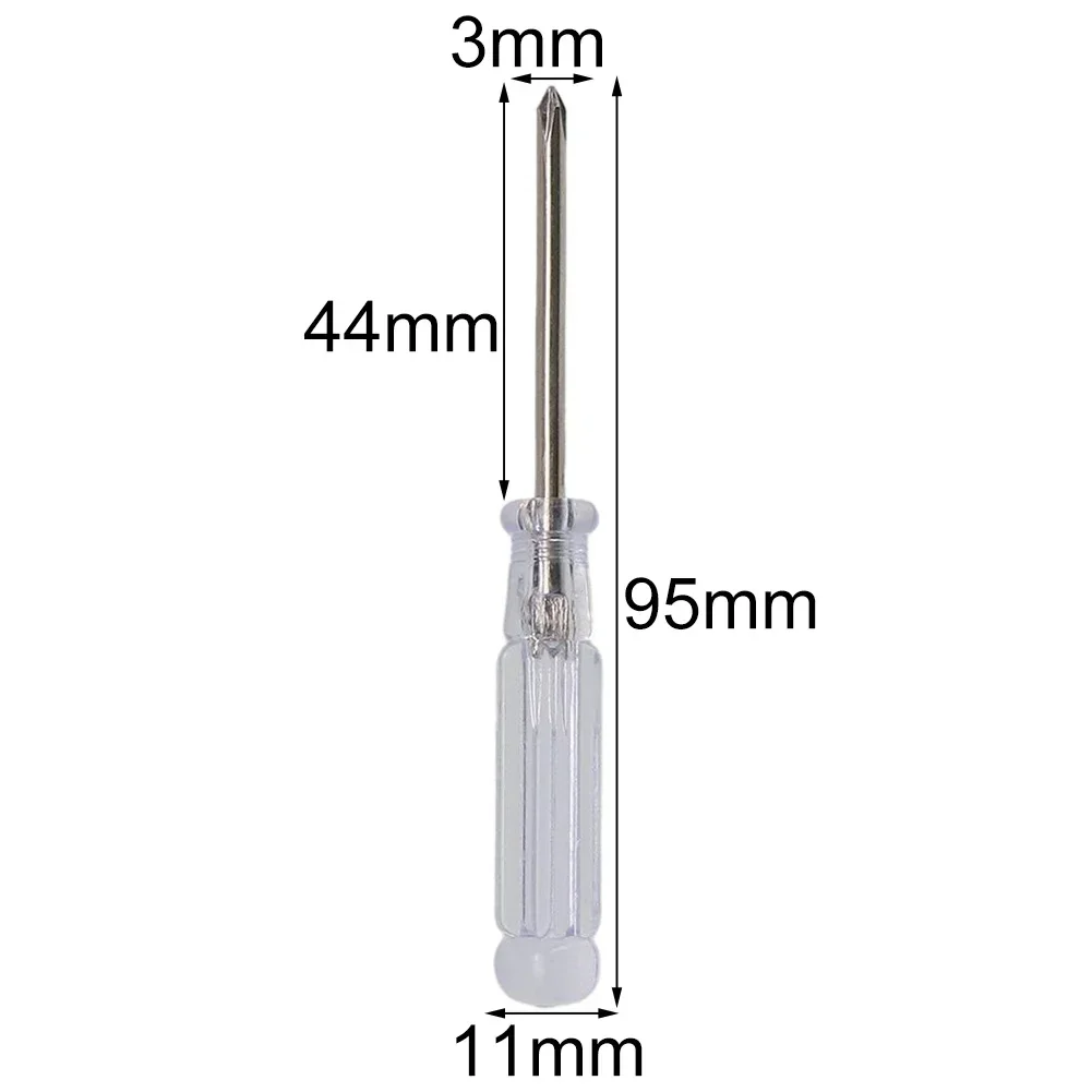 Discover the Convenience of 3mm Screwdrivers for Disassembling Toys and Small Items Comes in Cross and Slotted Type