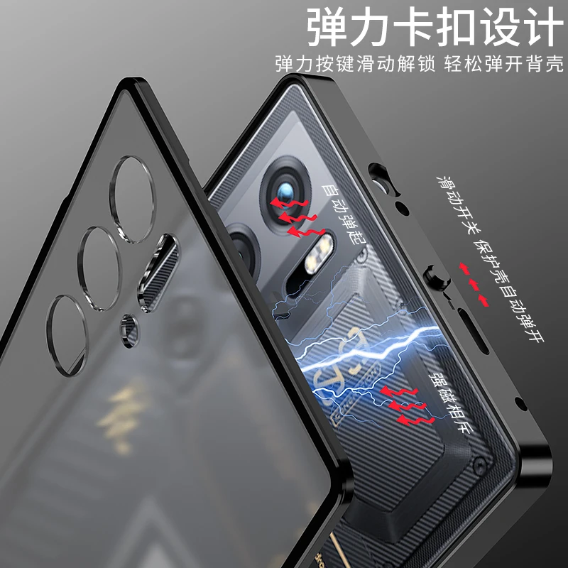 Aluminium Alloy Metal Frame Bumper with Matte Acrylic Back and Camera Lens Protector