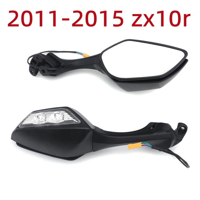 LED Rear View Mirrors Motorcycle Parts SUPER CAR ID