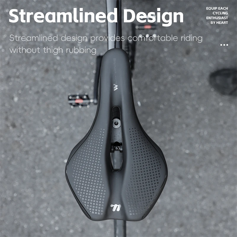 Breathable Hollow Shockproof Bike Saddle 6
