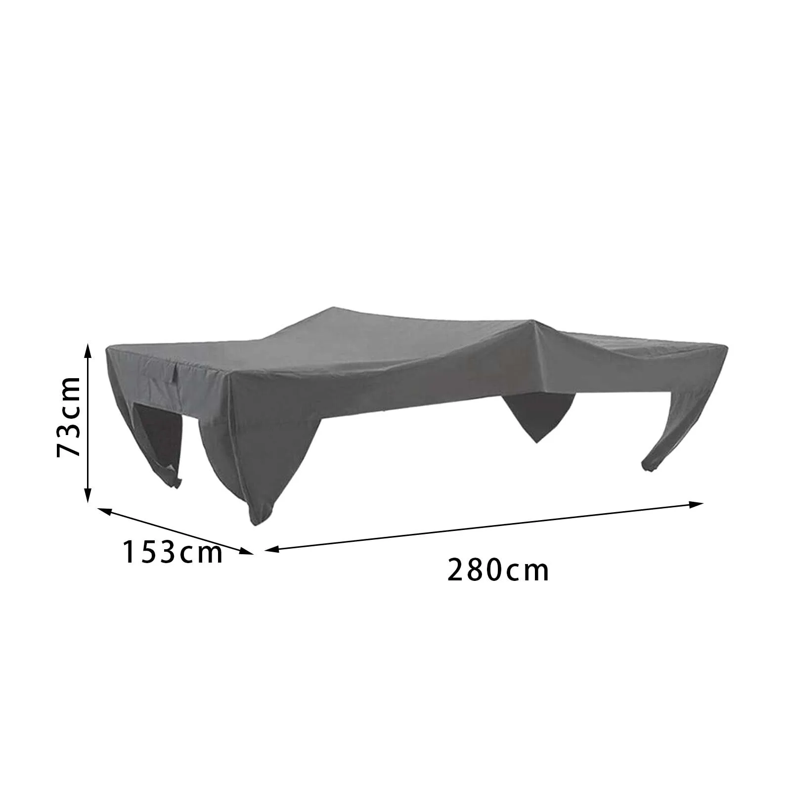 Table Tennis Table Cover Water Resistant Protective Cover for Outdoor Indoor Ping Pong