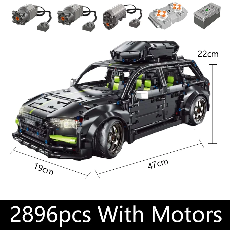 2896pcs with motors