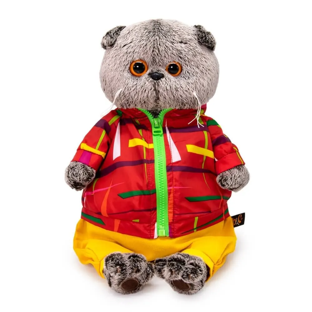 Мягкая Игрушка Кот Басик В Ветровке, Basik&co, 30 См - Stuffed & Plush ...