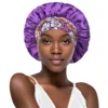 New Silk Sleeping Cap Night Hat Head Cover Bonnet Hair Hat Sleeping Hats Satinhat to Sleep Hair Care Bonnet Sleep Hoodfor Women 6