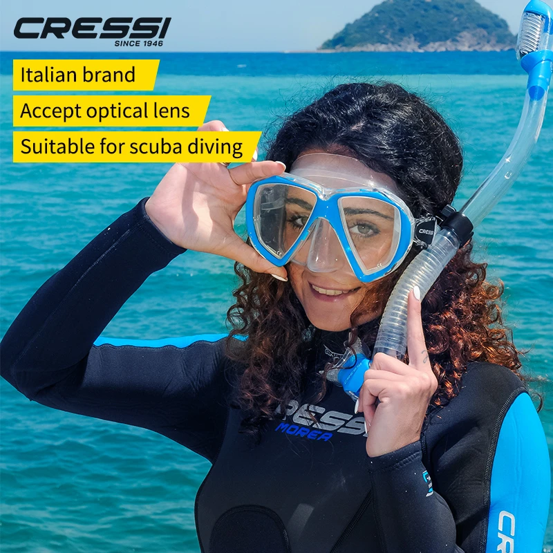 supreme Cressi Snorkel Set ルアー | dakitrack.com