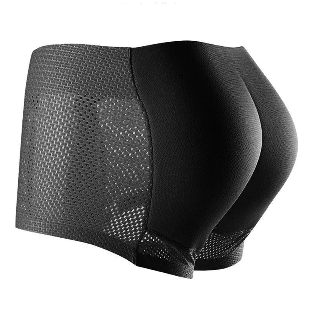 Men Hip Butt Lifter Enhancer Briefs Trunks Padded Underwear Panty Shapewear M 2XL Sizes Black/Skin Colors