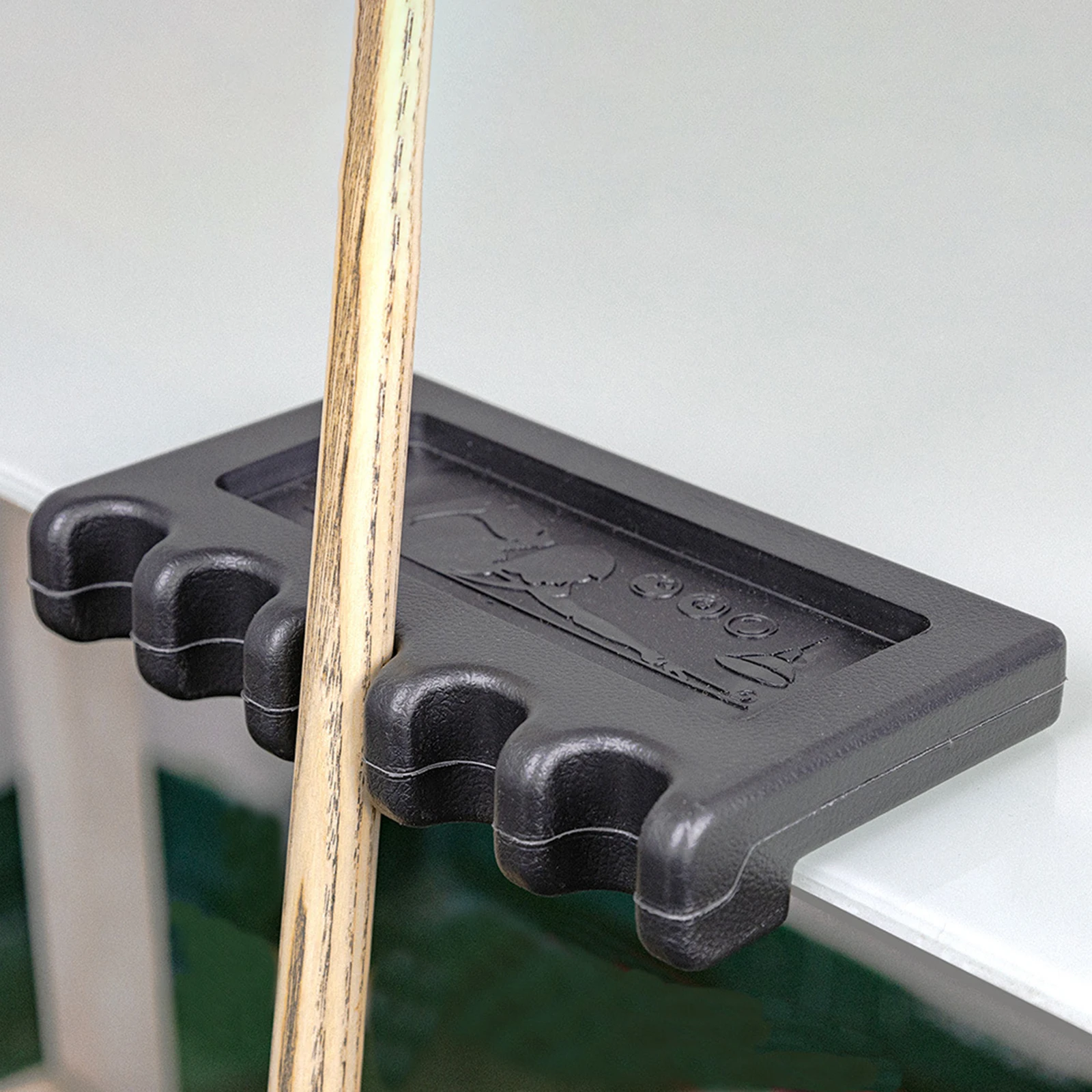 Portable Pool Snooker Billiards Holder Durable Plastic Billiard Rack Stick Stand Free Installation Billiard Club Accessories