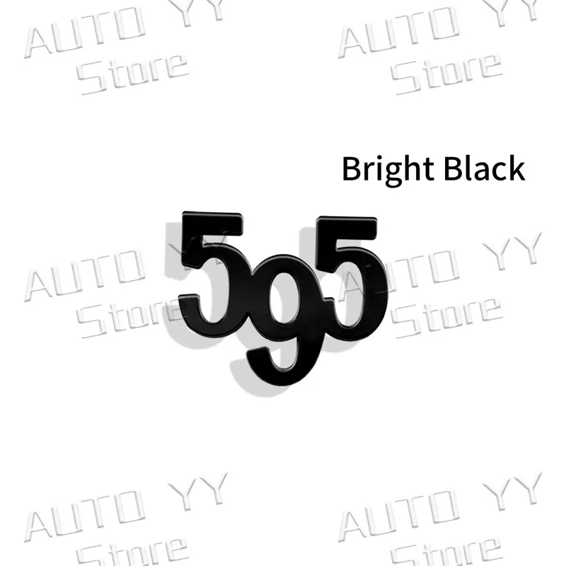 Premium 3D Metal Car Trunk Logo Emblem Sticker - Stylish Automotive Decor Badge Accessory