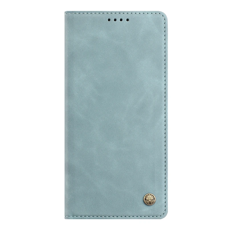 Luxury Solid Color Leather Magnetic Phone Case Cover - Enhanced Protection