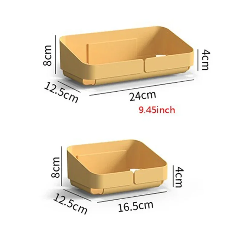 Bathroom Storage Rack Shelf Makeup Storage Organizer Cosmetics Shampoo Rack Shower Shelf Wall Spice No Drilling Toiletry Stand 5