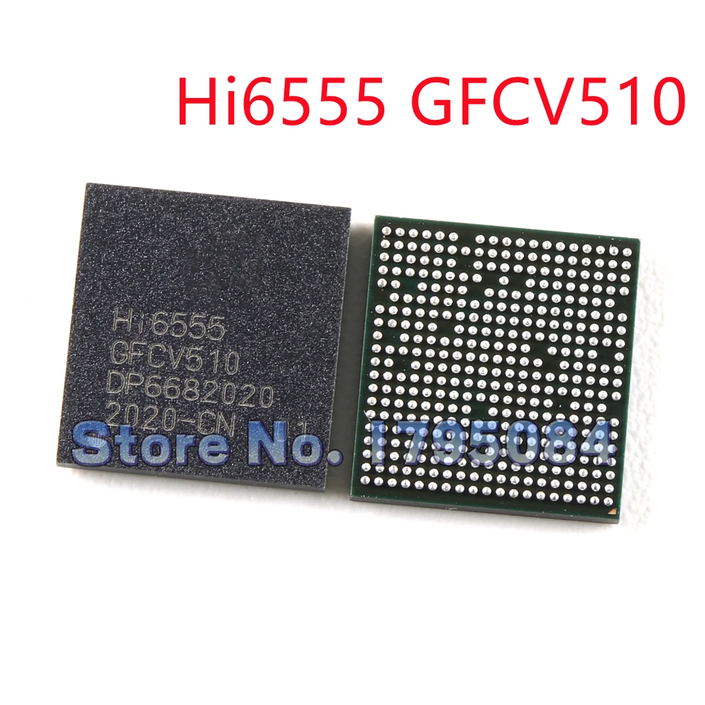 

2Pcs HI6555GFCV510 HI6555 GFCV510 GFCV500 V500 V510 Power Management ic For Huawei Nova 7SE Power supply IC PM Chip