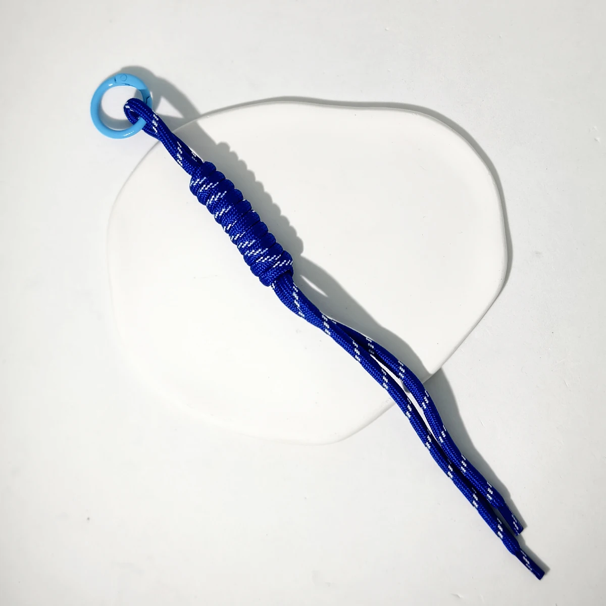 Vibrant Nylon Woven Rope Charms for Keychain and Bag Pendant Accessories