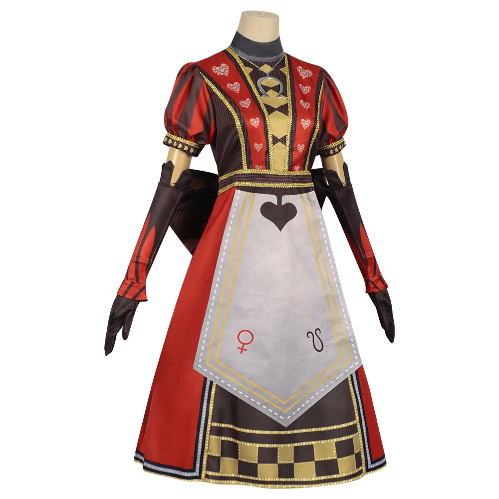 Alice Madness Returns Alice Liddell Red Victorian Dress Cosplay Costume