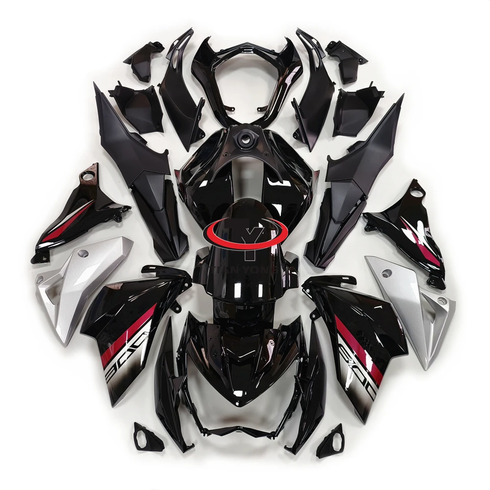 

For Kawasaki Z800 2013-2014-2015-2016 Rose Red Silver Black Injection Bodywork Cowling Motorcycle Full Fairing Kit