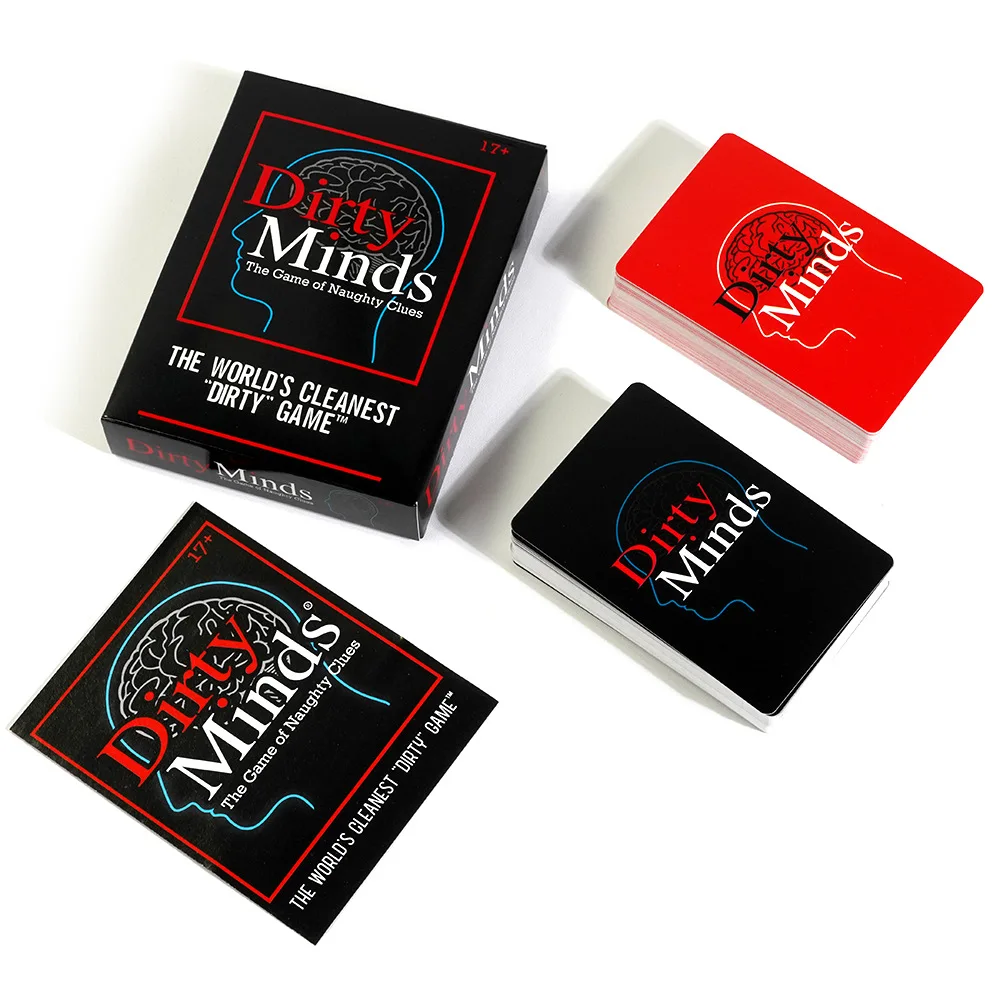 Generic Dirty Minds Card Game The Game Of Naughty Clues Rules Tdc Games