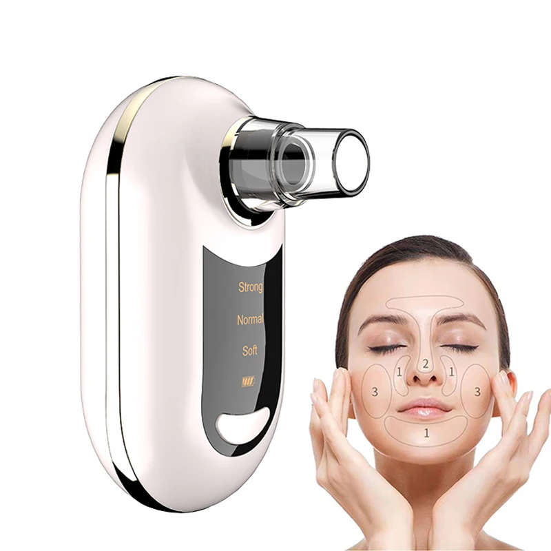 Vacuum Blackhead Remover Electric Black Head Instrument Acne Removal Machine Tool Pore Cleaner Usb Charge Nose Suction Machine