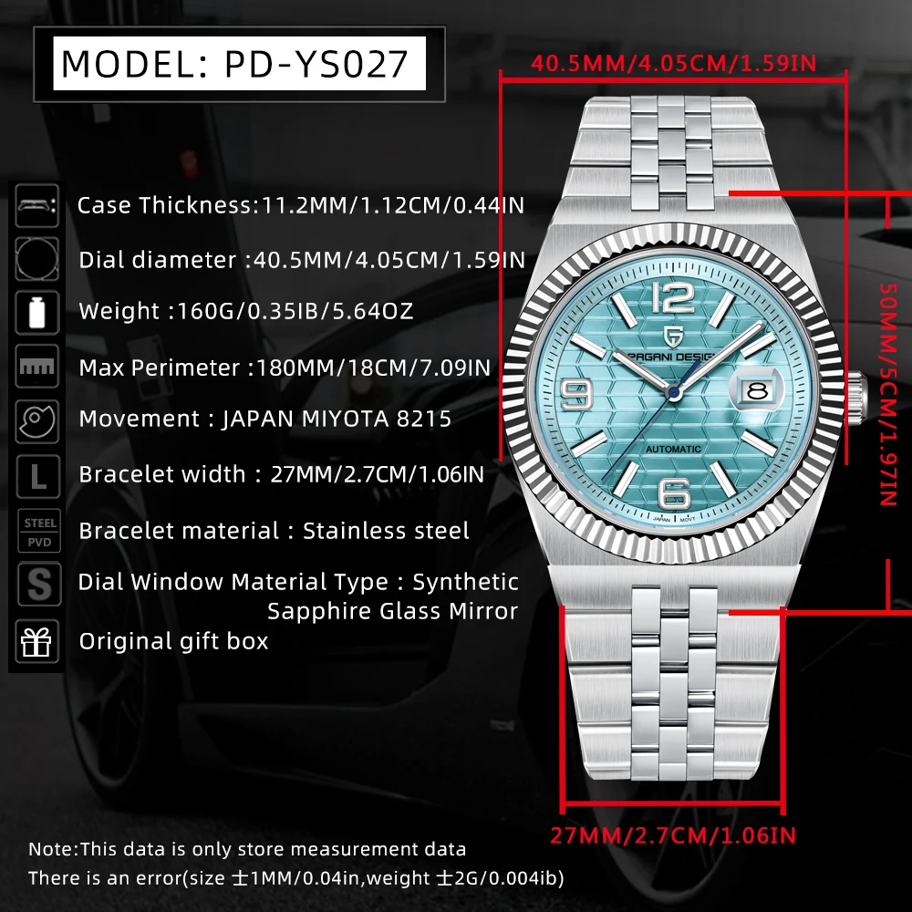 Pagani Design PD-YS027 Automatic Watch thumbnail 6