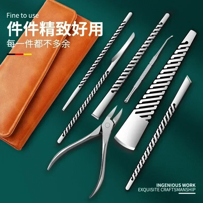 Manicure Pedicure Tools 1PC Pedicure Set High Manganese Steel Foot Care Tools Ingrown Nail Knife Dead Skin Callus Removal Scraper Podiatry Manicure
