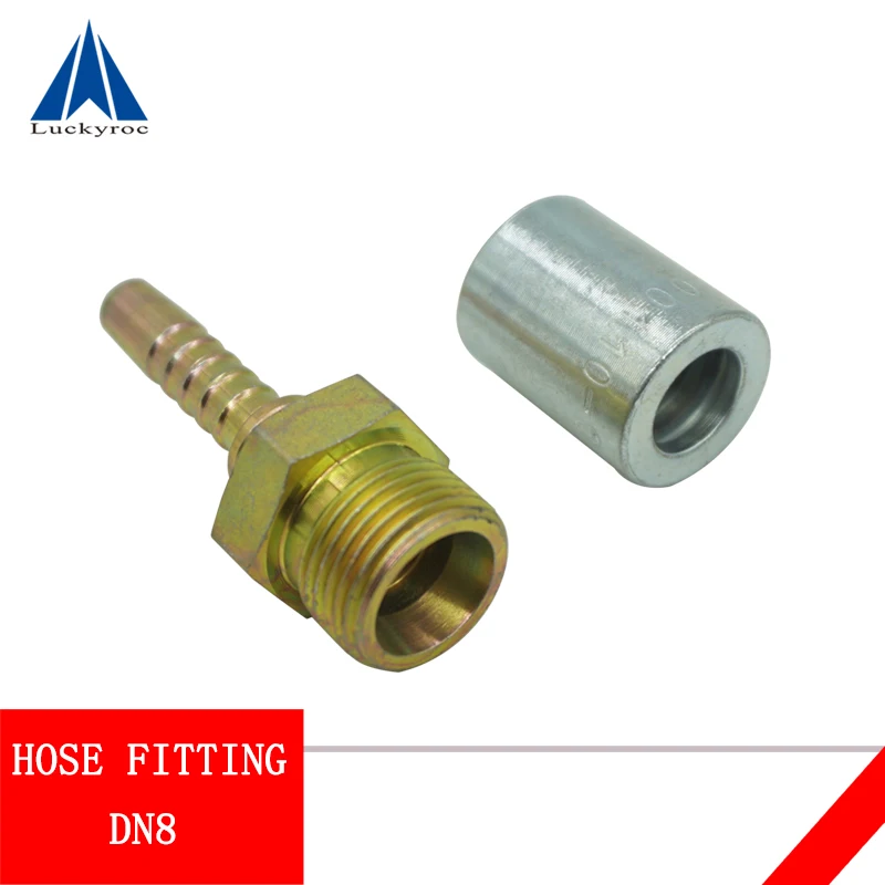 0009512071 Hose Fitting DN8 for Linde Forklift 350-03 350-04 1216-01