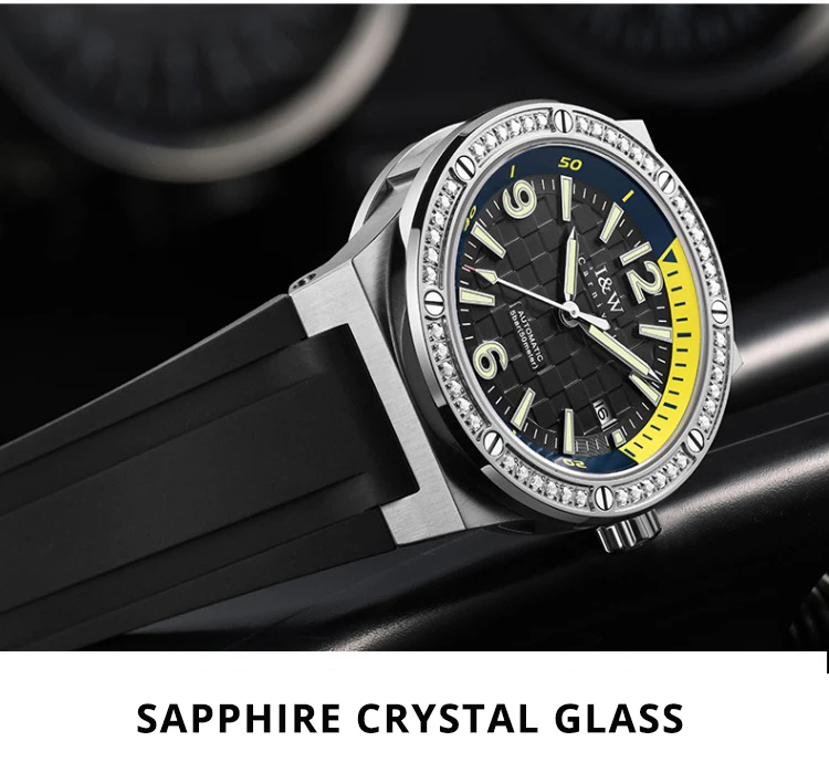 CARNIVAL Orologi da polso meccanici in zaffiro di alta qualità con movimento MIYOTA Orologi automatici per uomo in acciaio inossidabile Montres Hommes_voghion.com