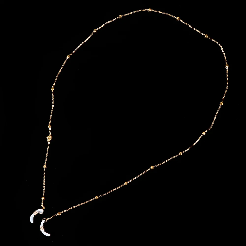 Sleek Dual-Tone Fashion Eyewear Chain for Sunglasses and Glasses