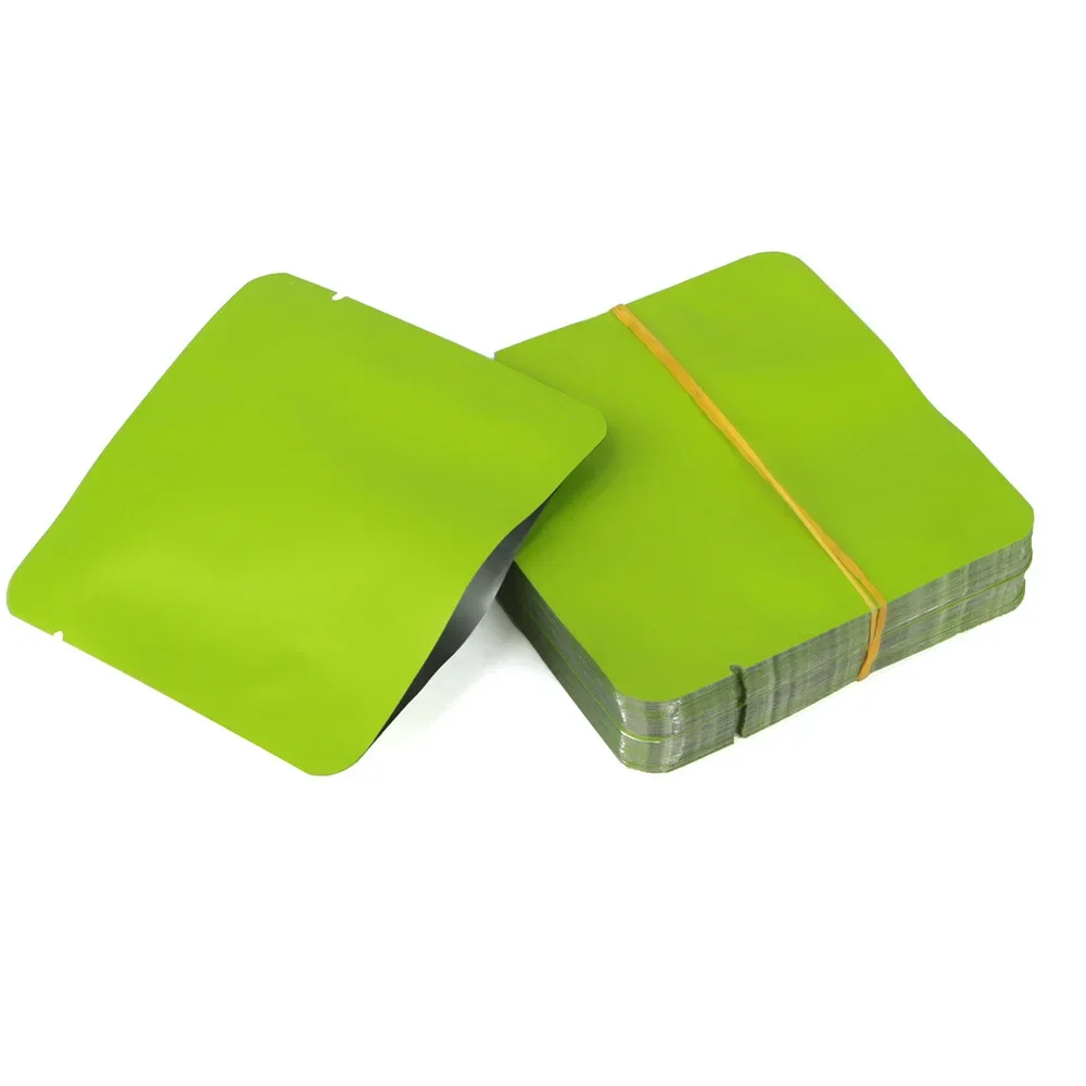 100pcs Portable Disposable Aluminum Foil Tea & Snack Packaging Bags