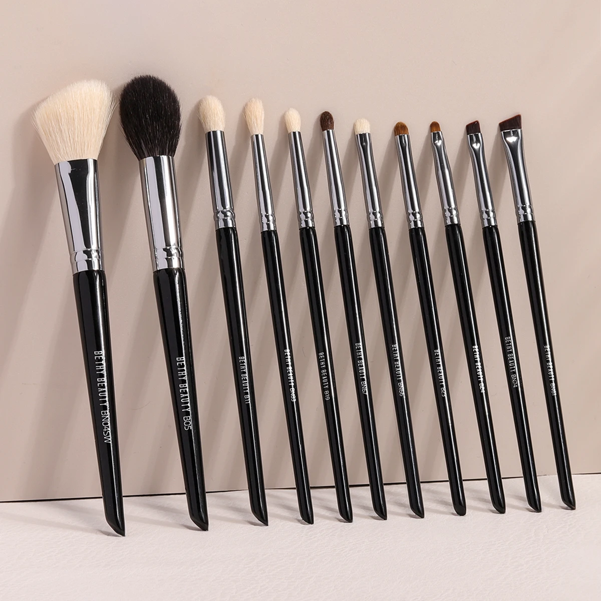 Набор кистей для макияжа Bethy Beauty 11 шт. высококачественные синтетические кисти