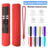 For XMRM-ML Remote Control Cover Silicone Case Anti-Scratch Protective Skin Sleeve For Xiaomi Ultra HD 4K QLED TV Q2 50/55/65 In 1
