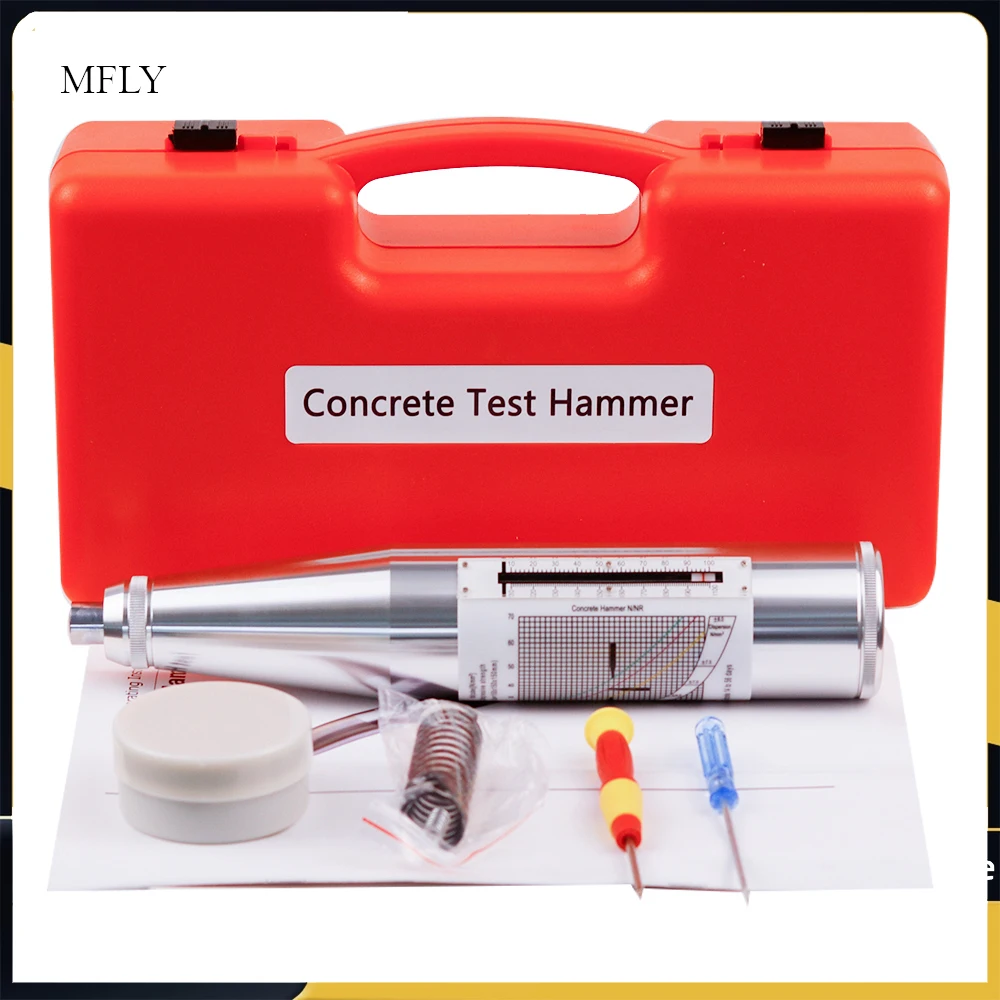 ZC3-A 실버 리바운드 해머, 절구통 경화계 zc3 콘크리트 시험용 해머 슬리버..