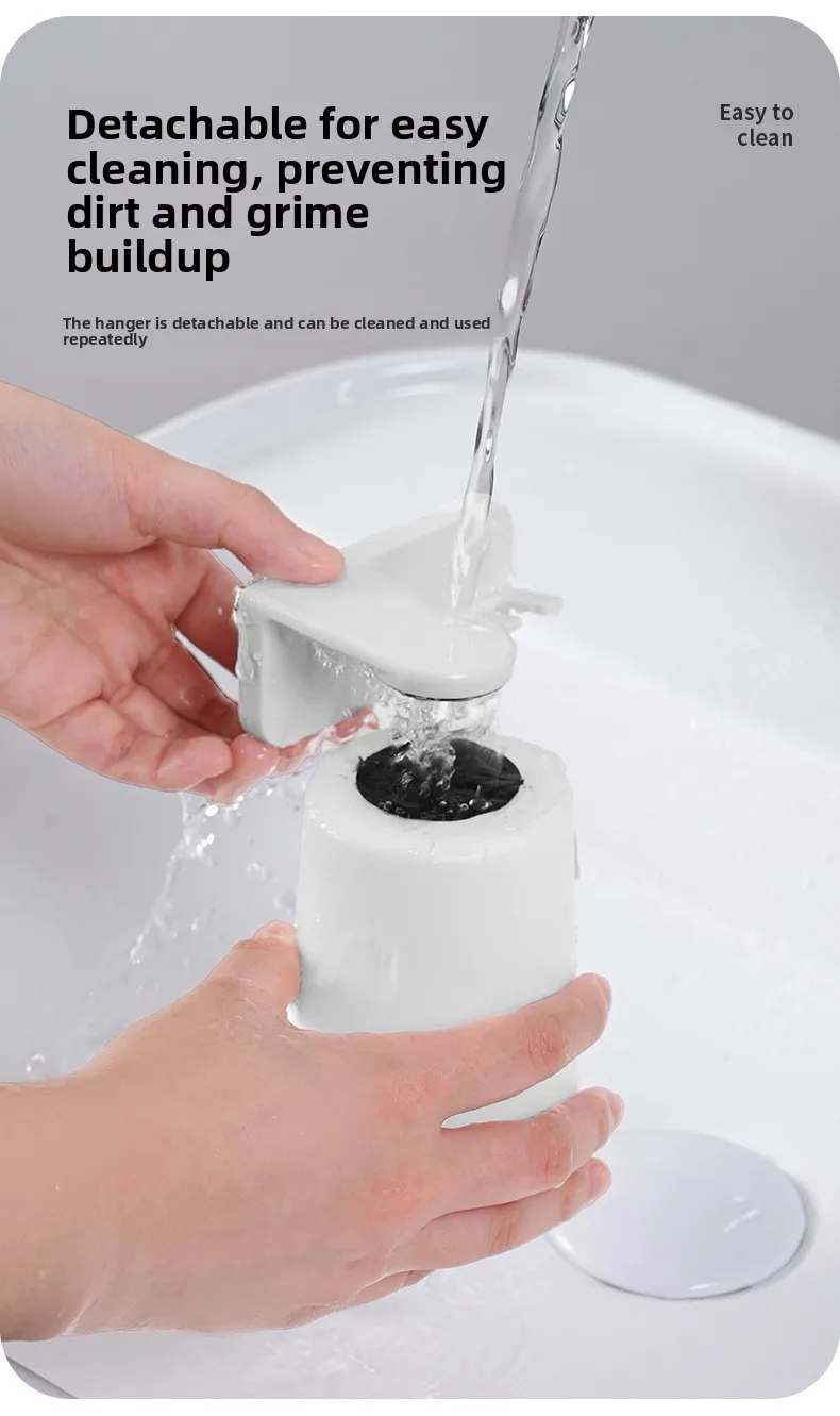 Portaspazzolini magnetico con bicchiere per bagno_voghion.com
