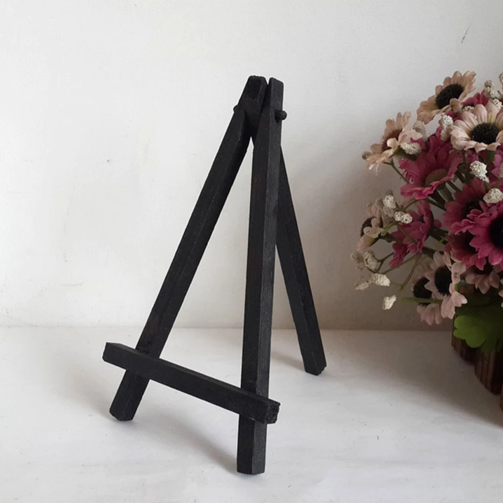 Mini Easel Artist Table Display Wooden Tripod Tabletop Easel Photo Stand Tabletop Display Painting Kids Tripod