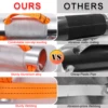 Arm Wrestling Exercise Fat Handle Φ3in Thick Wrist Rolling Grip Wrist and Forearm Exerciser Multi Spinner Workout Handle 3
