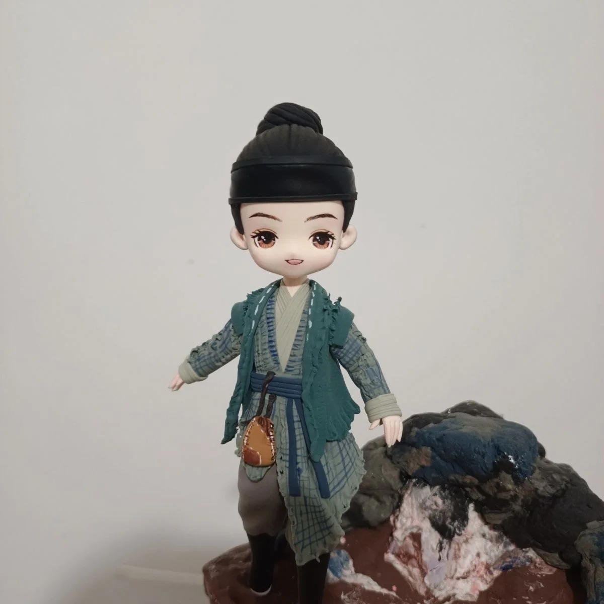 

Hot Chinese TV Chang Xiang Si Yang Zi Wen Xiaoliu Clay Doll Handmade Xiaoyao Wen Xiuliu Clay Dolls No Return