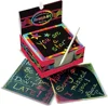 100Pcs Magic Color Rainbow Scratch Mini Notes Paper Pad Cards With Stylus Children Kids Draw Painting Toys Craft Gift  DIY Toys 1