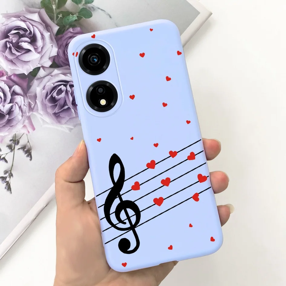 حافظة لينة من البولي يوريثين الحراري لـ honor x5 plus/honor x5 plus ، تصميم قلب الفتاة ، نمط الكرتون ، لـ honor x 5 x5plus