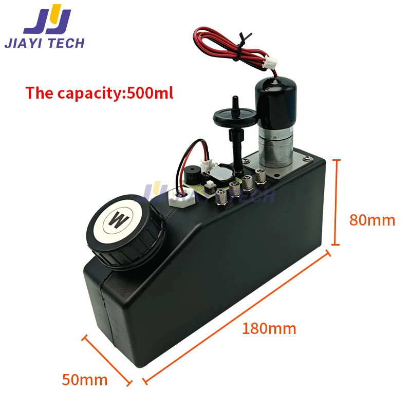 Description Picture 3 of item500ml Ink Tank Continuous Ink Supply System Cartridge with Alarm Board Stirring Motor Filter Float Sensor Ink Bottle