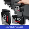 new Fashion Magnetic Car Interior Supplies Seat Belt Holder Stabilizer For Audi C5 C6 C7 A4 B6 B8 B7 A6 A3 A5 Q3 Q5 Q7 8P 8V 8L 1