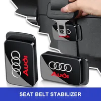 new Fashion Magnetic Car Interior Supplies Seat Belt Holder Stabilizer For Audi C5 C6 C7 A4 B6 B8 B7 A6 A3 A5 Q3 Q5 Q7 8P 8V 8L 1