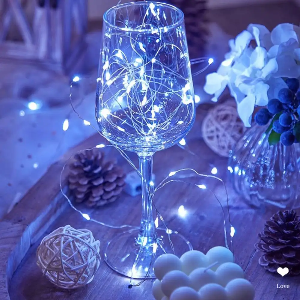 Battery Operated Fairy Lights Waterproof String Lights Waterproof Battery Operated Remote Control Led String Lights for Garden